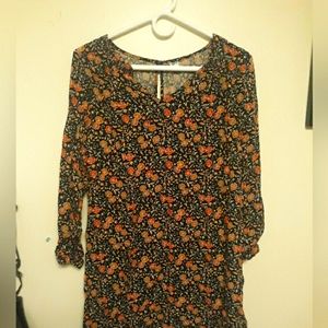 Old Navy Floral Tunic Dress